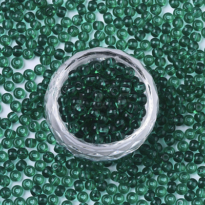 6/0 Transparent Glass Seed Beads SEED-S040-09A-05-1
