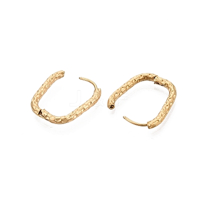 304 Stainless Steel Hoop Earring STAS-A091-17B-G-1