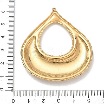 304 Stainless Steel Big Pendants SA-CBA50C9-07G-1