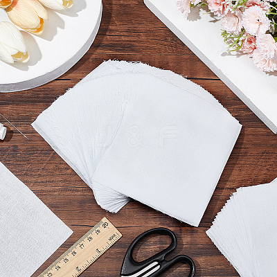 Cotton Handkerchief LS-DIY-WH0502-03-1