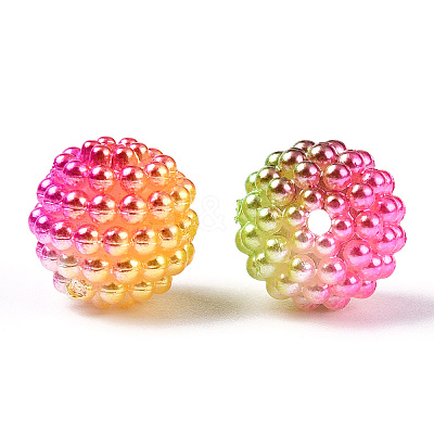 ABS Plastic Beads KY-T041-02-12MM-A-1