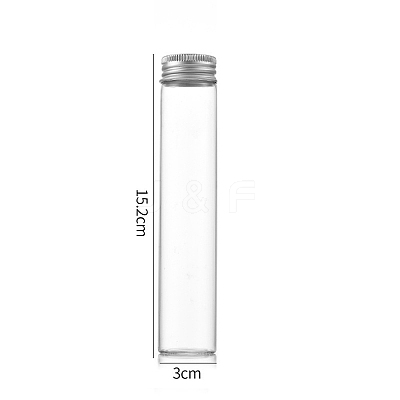 Clear Glass Bottles Bead Containers CON-WH0085-75I-01-1
