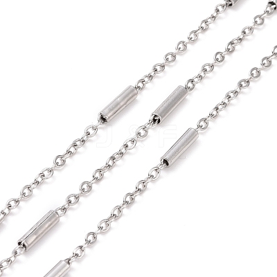 Tarnish Resistant Handmade 304 Stainless Steel Cable Chains CHS-G003-11P-A-1