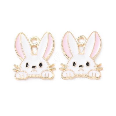 Alloy Enamel Pendants PALLOY-D015-08E-1