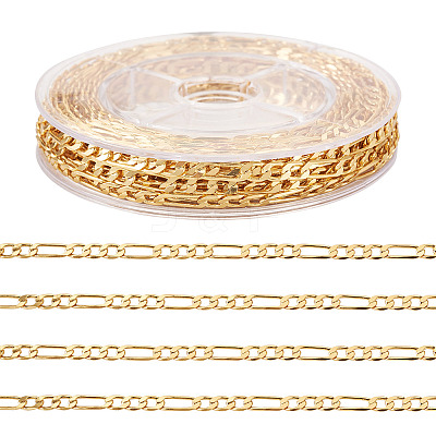 Brass Figaro Chains CHC-TAC0009-08G-1