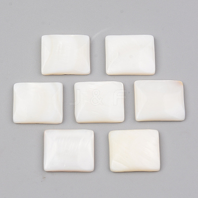 Natural Freshwater Shell Cabochons LS-SHEL-R049-019-1