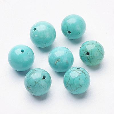 Natural Magnesite Beads G-P212-10mm-1