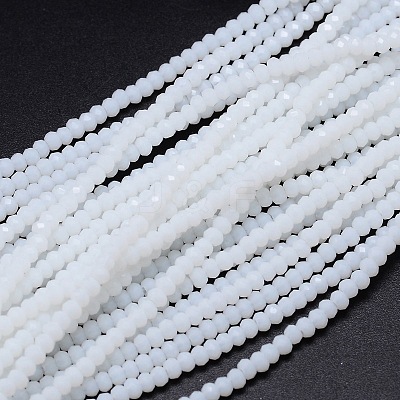 Faceted Rondelle Glass Beads Strands LS-GLAA-M028-2mm-A12-1