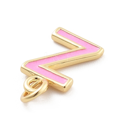 Rack Plating Brass Pendants KK-C065-02Z-G-1