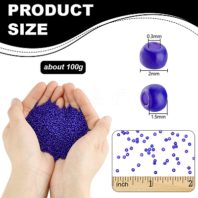 11/0 Glass Seed Beads SEED-PH0003-05-1