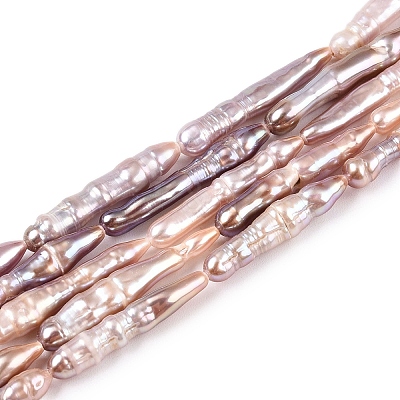 Natural Baroque Pearl Keshi Pearl Beads Strands PEAR-N021-15-02-1