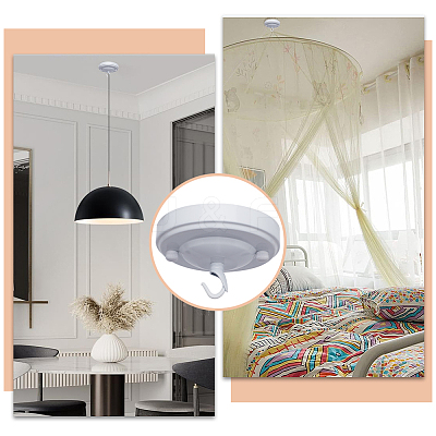 Iron Light Fixture Ceiling Canopy Kits FIND-WH0110-616A-1