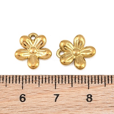 304 Stainless Steel Charms SA-CBA3ECF-06G-1