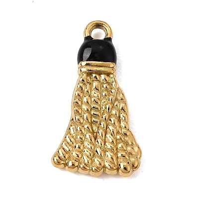 304 Stainless Steel Enamel Pendants SA-CBA7FC1-02G-1