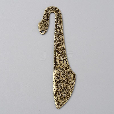 Alloy Blade Hair Sticks MRMJ-WH0077-100B-AB-1