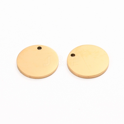Ion Plating(IP) 304 Stainless Steel Charms STAS-I141-03B-G-1