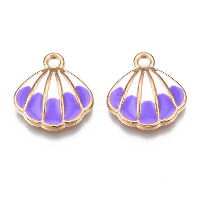 Alloy Enamel Pendants ENAM-Q446-001B-RS-1