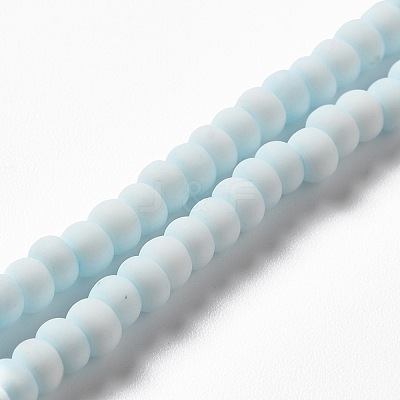 Handmade Frosted Porcelain Beads PORC-E017-01F-1