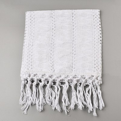 Cotton and Linen Table Runner for Dining Table AJEW-WH20059-34B-03-1
