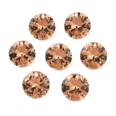 Cubic Zirconia Charms ZIRC-N033-A-06-1