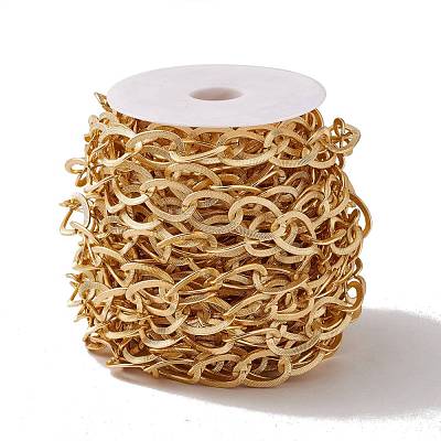 Oval Oxidation Aluminum Curb Chains CHA-G001-02G-1