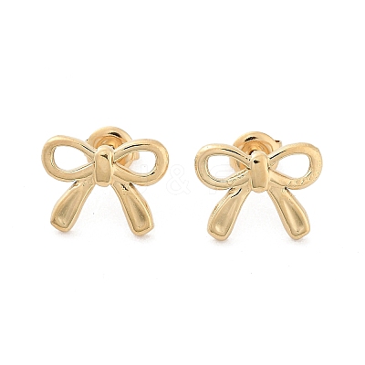 304 Stainless Steel Stud Earrings EJEW-H115-09G-1