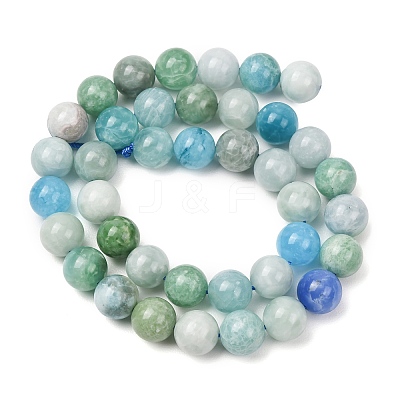 Natural Quartz Beads Strands GG-CBAA8F4-A01-10mm-1
