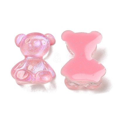 Transparent Epoxy Resin Cabochons CRES-Z002-10-1