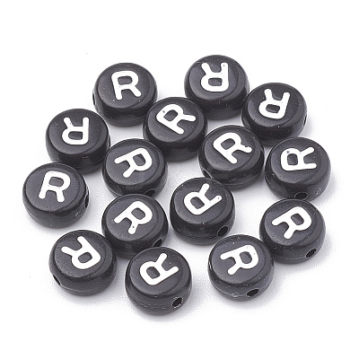 Opaque Acrylic Beads LS-X-SACR-N002-02R-1