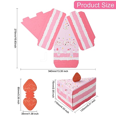 Cardboard Paper Triangle Cark Shaped Packaging Boxes for Candy CON-CJC0001-02A-1