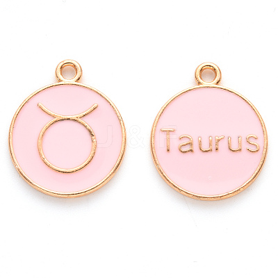 Alloy Enamel Pendants ENAM-S124-01A-09C-1