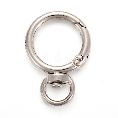 Alloy Swivel Clasps KEYC-H109-01P-1
