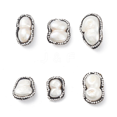 Natural Cultured Freshwater Pearl Nuggets Beads SHEL-F005-11-1