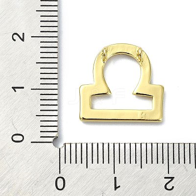 Rack Plating Brass Pendants KK-Q810-04A-G-1