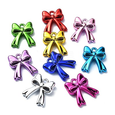 UV Plating Acrylic Pendants OACR-E033-29-1