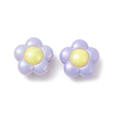 UV Plating Acrylic Beads X-PACR-R249-07-1