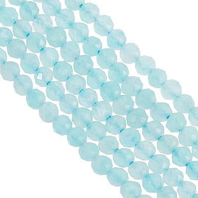 2 Strands Natural Amazonite Beads Strands G-OC0005-35-1