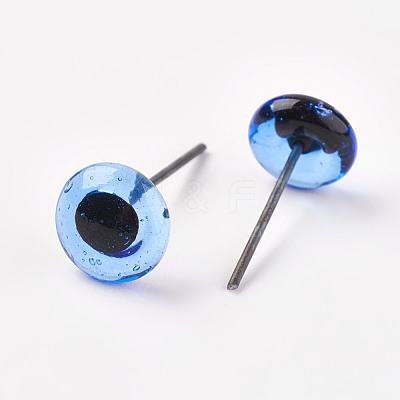 Craft Glass Doll Eyes DIY-WH0020-B03-11mm-1