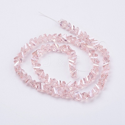 Electroplate Glass Beads Strands EGLA-J145-6mm-AB02-1