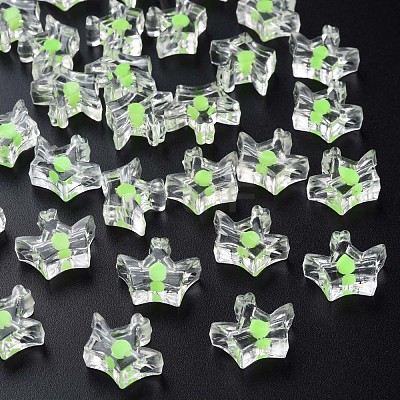 Transparent Acrylic Beads MACR-S373-105-B06-1