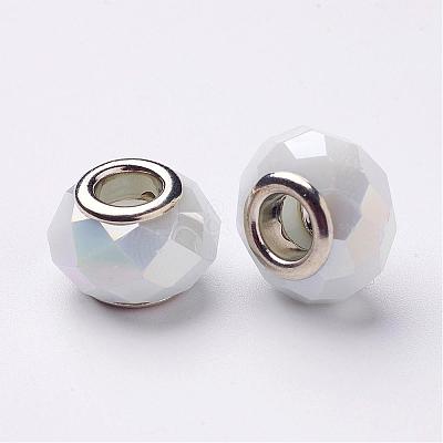 Glass European Beads GPDL-H008-3-1
