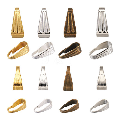 800Pcs 8 Styles Iron Snap On Bails IFIN-YS0001-03-1