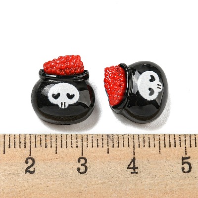 Halloween Theme Resin Decoden Cabochons RESI-C050-01K-1