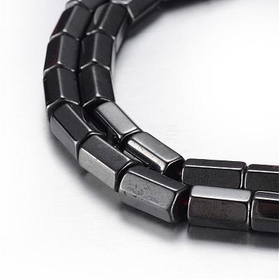Original Magnetic Synthetic Hematite Bead Strands G-A164-04-1