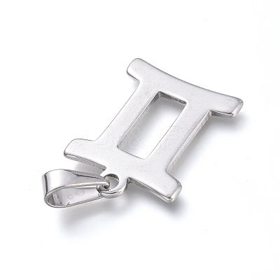 Non-Tarnish 304 Stainless Steel Pendants STAS-L210-06K-P-1