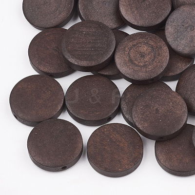 Natural Pear Wood Beads X-WOOD-T009-2.0cm-19-1