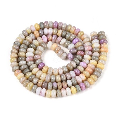 Glass Beads Strands GLAA-N059-5x8mm-36-1