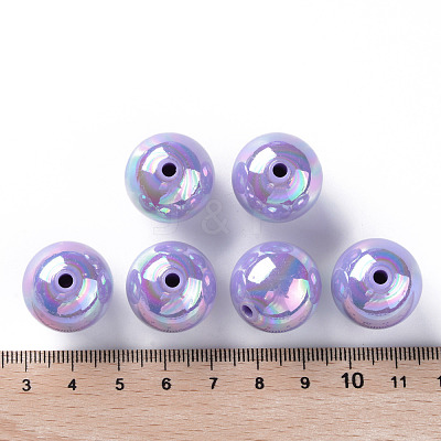 Opaque Acrylic Beads MACR-S370-D20mm-SS2114-1