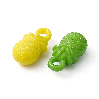 Opaque Acrylic Pendants SACR-YW0001-53-1