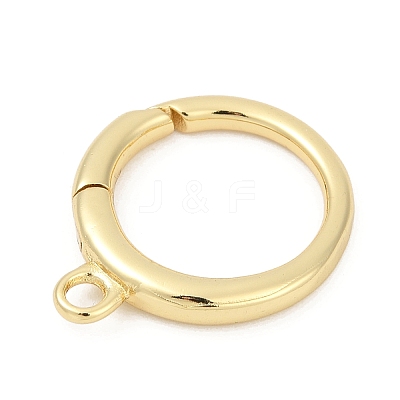 Brass Spring Gate Rings LS-KK-U062-50G-1